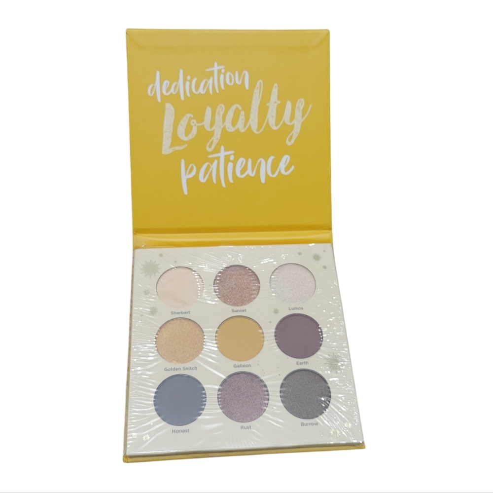 Harry Potter Exclusive Huffelpuff Eye Shadow Pallete Limited Edition New Yellow